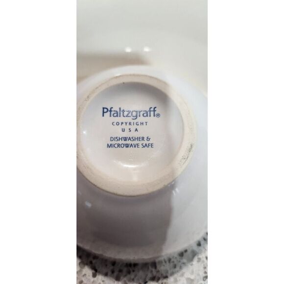 Pfaltzgraff Grapevine One Piece Chip & Dip Serving Dish 10" Discontinued - Picture 8 of 8